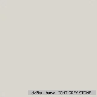 CHANIE, skříňka dolní D3m 90, korpus: bílý, barva: light grey stone