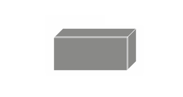 CHANIE, skříňka horní W4B 80 AV HK, korpus: lava, barva: light grey stone