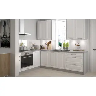 CHANIE, skříňka horní W4b 80, korpus: grey, barva: white