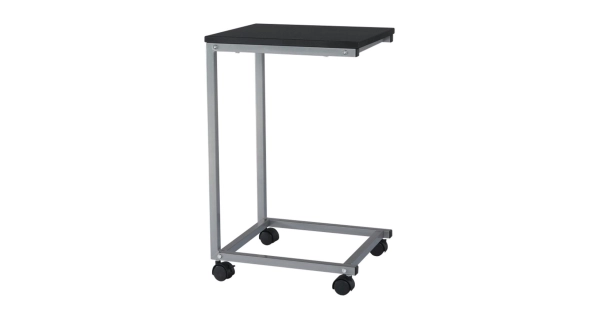 CHINENSIS odkládací stolek, černá/stříbrná