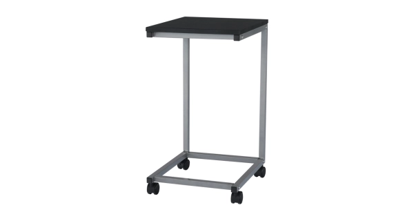 CHINENSIS odkládací stolek, černá/stříbrná