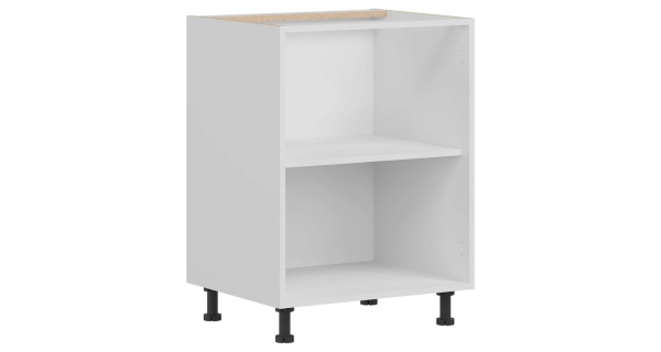 COLBY, dolní skříňka D60, bílý lesk