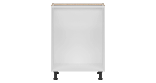 COLBY, dolní skříňka D60S3, bílý lesk