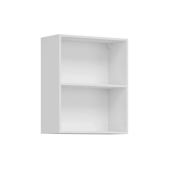 COLBY, horní vitrína G60W, bílý lesk