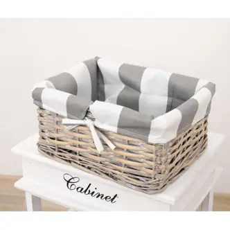 CONDYL 4, komoda, bílá/šedá