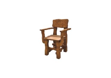 CROC zahradní židle s opěradly, barva olše