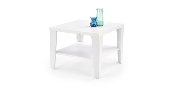 Čtvercový konferenční stolek BOIOTRO, bílá