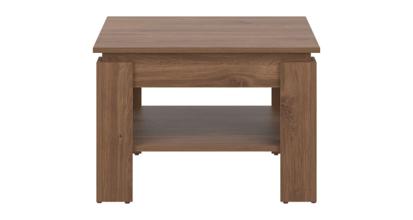 Čtvercový konferenční stůl BORROMEO, dub castello