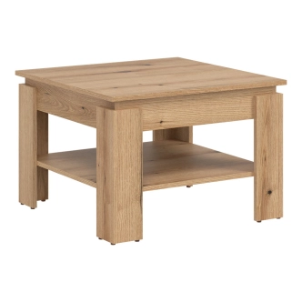 Čtvercový konferenční stůl BORROMEO, dub evoke