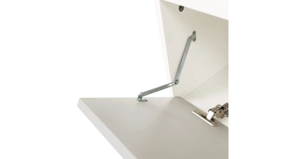 DACTYL obývací stěna, bílá / šedá