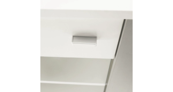 DACTYL obývací stěna, bílá / šedá