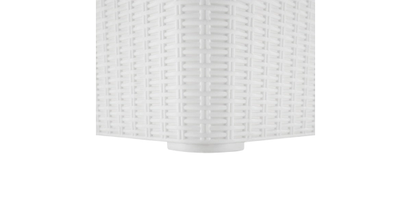 DANKA, zahradní úložný box/příruční stolek, bílá