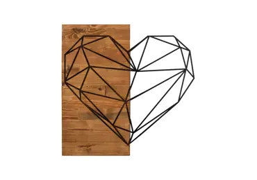 Dekorace na zeď NN01429 - srdce