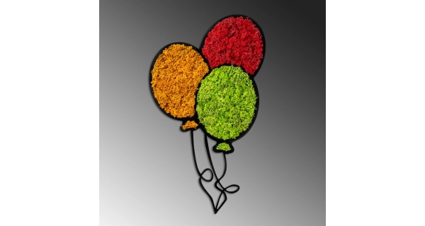 Dekorace na zeď NN01543 - balónky