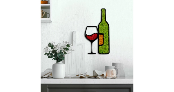 Dekorace na zeď NN01544 - víno
