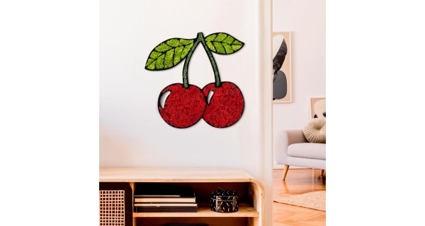 Dekorace na zeď NN01546 - třešně