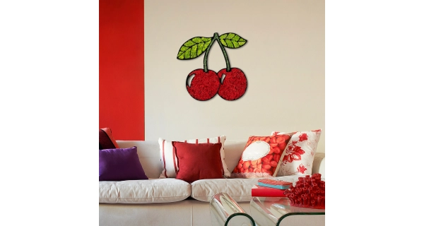 Dekorace na zeď NN01546 - třešně