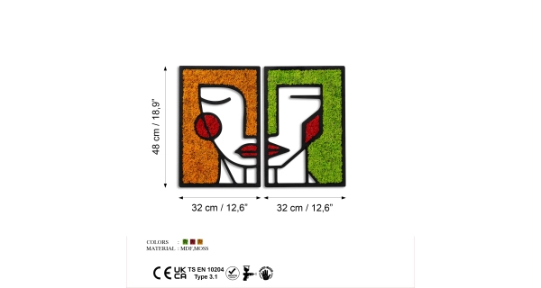 Dekorace na zeď NN01551 - přátelé