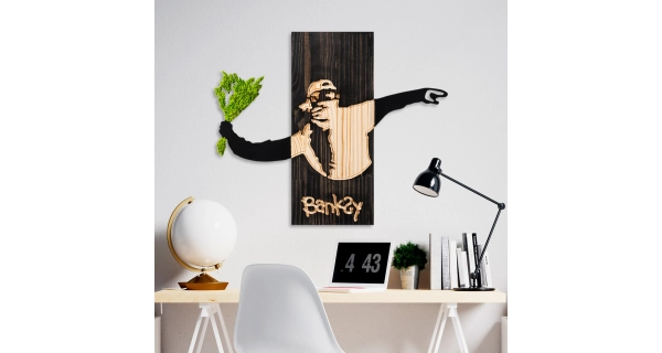 Dekorace na zeď NN01646 - Flower Thrower