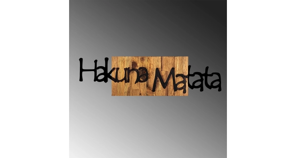 Dekorace na zeď NN01649 - nápis