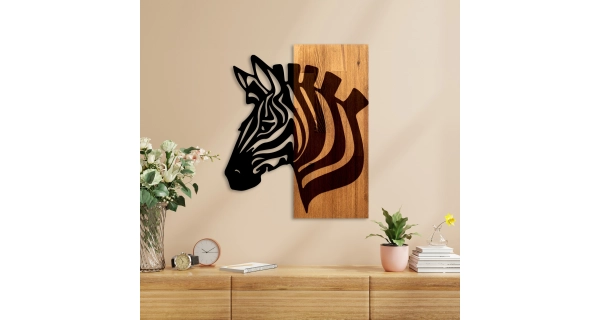 Dekorace na zeď NN01650 - zebra