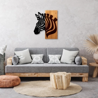 Dekorace na zeď NN01650 - zebra