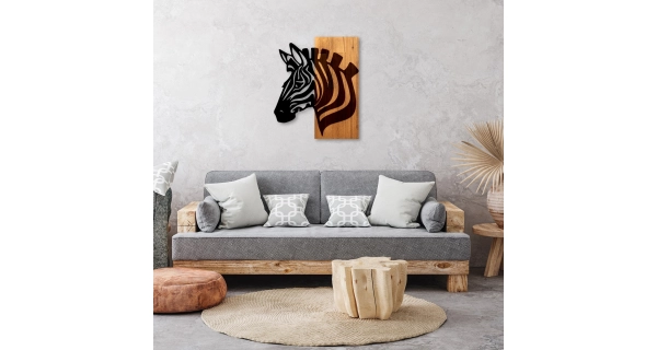 Dekorace na zeď NN01650 - zebra