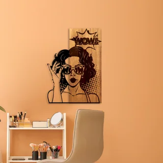 Dekorace na zeď NN01651 - žena