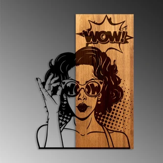 Dekorace na zeď NN01651 - žena