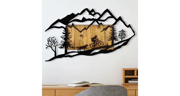 Dekorace na zeď NN01660 - hory