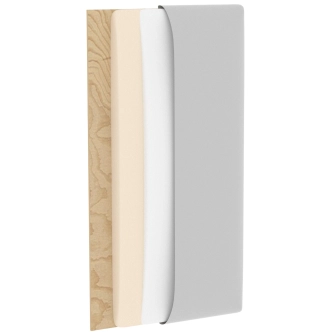 Dekorační nástěnný panel MATEO 120x160 cm, šedá