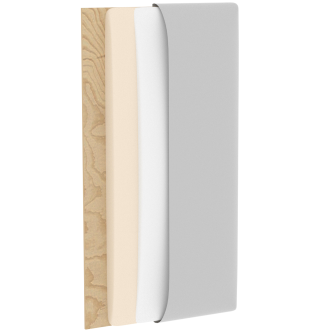 Dekorační nástěnný panel MATEO 240x180 cm, tmavě modrá