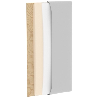 Dekorační nástěnný panel MATEO 60x15 cm, šedá