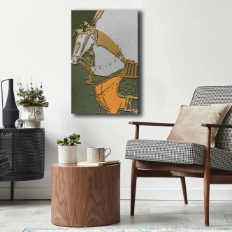 Dekorativní obraz na plátně kůň, 45 x 70 cm