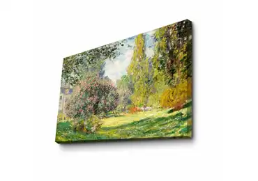 Dekorativní obraz na plátně lesopark, 70 x 100 cm