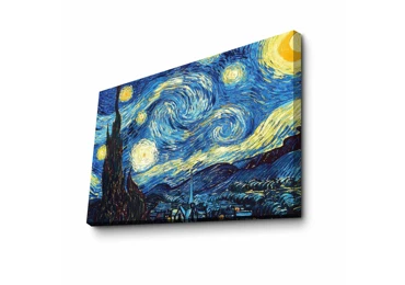 Dekorativní obraz na plátně noční obloha, 70 x 100 cm