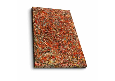 Dekorativní obraz na plátně zářivé barvy 70 x 100 cm