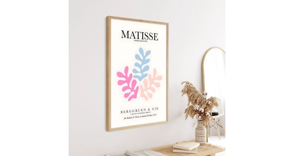 Dekorativní obraz v dřevěném rámu tři lítstky, 30 x 40 cm