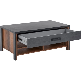 DEMINUTE konferenční stolek, planked old style mix/matera