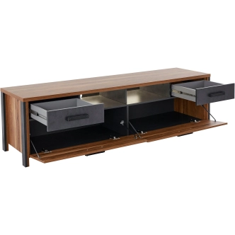 DEMINUTE televizní stolek, matera/dub royalis