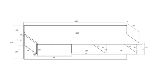 Designový psací stůl DELIA, bílá/bílý lesk, 5 let záruka