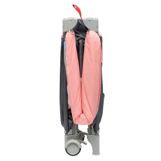 Dětská cestovní postýlka DARY, tmavě šedá DOPRODEJ