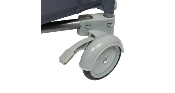 Dětská cestovní postýlka DARY, tmavě šedá DOPRODEJ