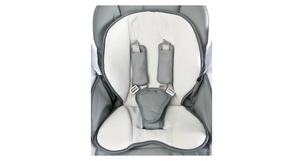 Dětská jídelní židlička 2v1 EUNIKE, béžová