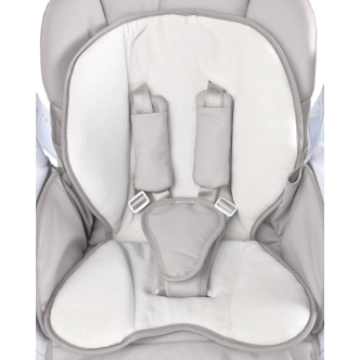 Dětská jídelní židlička 2v1 EUNIKE, šedá