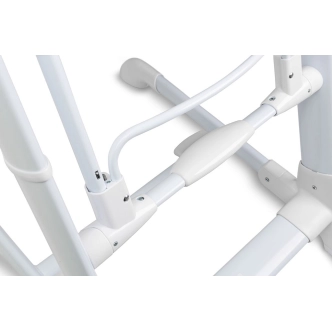 Dětská jídelní židlička 2v1 EUNIKE, šedá