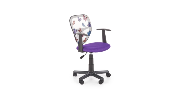 Dětská kancelářská židle FLEHUM, fialová
