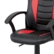 Dětská kancelářská židle GALLINAGO, červená/černá