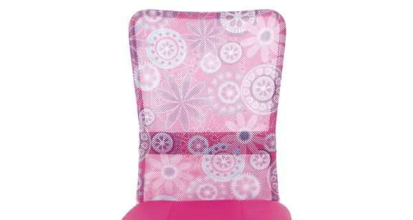 Dětská kancelářská židle TRUSKA, růžová