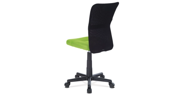 Dětská kancelářská židle TRUSKA, zelená / černá